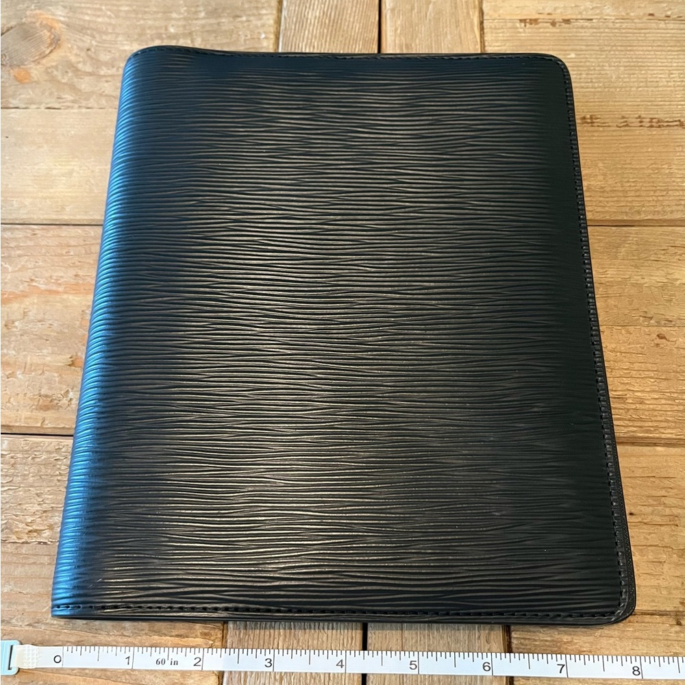 Sophisticated Black Textured Planner